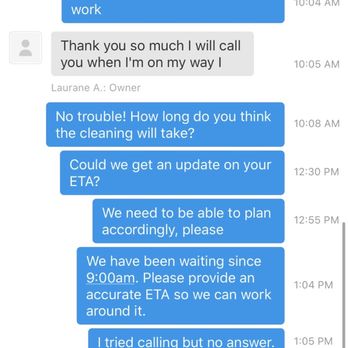 Steam Masters - No response. No show. - Carpet Cleaning Near Me Steam Masters - No response. No show. - Carpet Cleaning Near Me