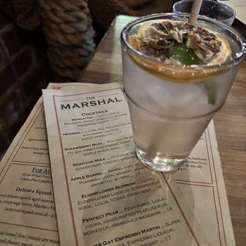 The Marshal - Elderflower Blossom drink.  So yum! - Breakfast & Brunch Near Me - New York, New York