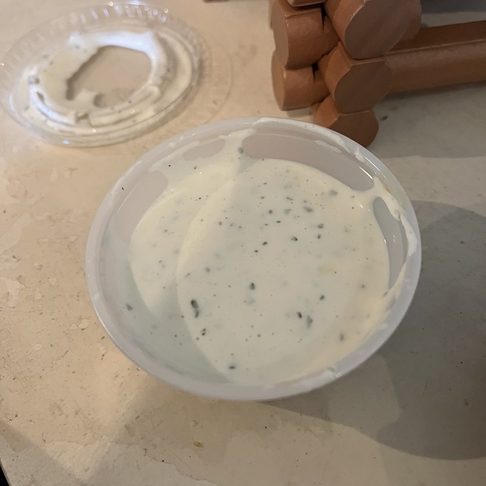 Wingstop - Ranch dip. Yummy. Bigger size than normal cup. Blue cheese is good too. - Chicken Wings Near Me - Hayward, California Wingstop - Ranch dip. Yummy. Bigger size than normal cup. Blue cheese is good too. - Chicken Wings Near Me - Hayward, California