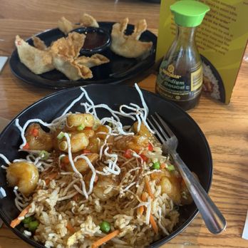 Pei Wei Asian Kitchen - Honey seared shrimp and crab wonton - Chinese Near Me - Celebration, Florida Pei Wei Asian Kitchen - Honey seared shrimp and crab wonton - Chinese Near Me - Celebration, Florida