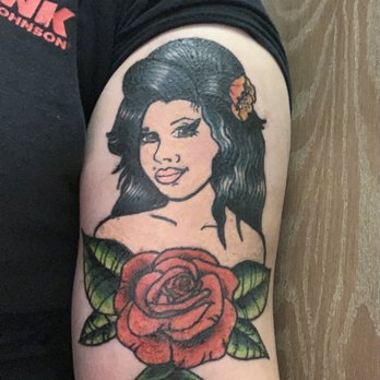 IE Ink - Amy Winehouse that Gabbi did for me! - Tattoo Near Me - Lake Elsinore, California IE Ink - Amy Winehouse that Gabbi did for me! - Tattoo Near Me - Lake Elsinore, California