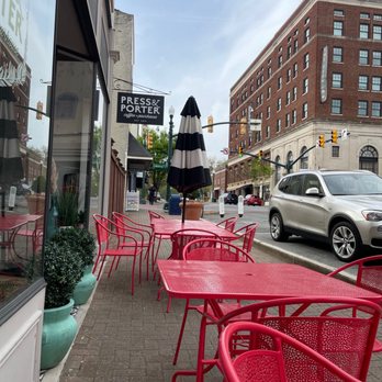 Press & Porter - outdoor seating - Coffee & Tea Near Me - Concord, North Carolina