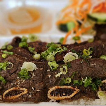 Pho Cali - Korean Beef Short Ribs Rice Plate - Vietnamese Near Me - Rocklin, California Pho Cali - Korean Beef Short Ribs Rice Plate - Vietnamese Near Me - Rocklin, California