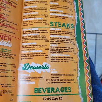 Pablo's - Menu - Mexican Near Me - North Augusta, South Carolina