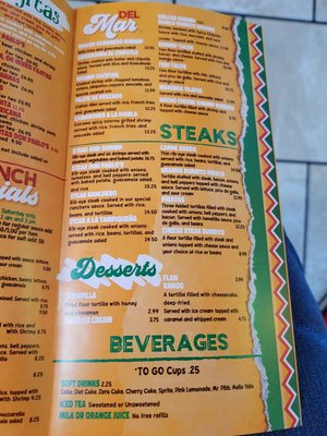 Menu photo 3 Pablo's North Augusta, SC