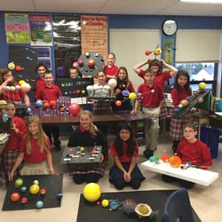 Abiding Savior Lutheran School - Solar System Project presentation day!