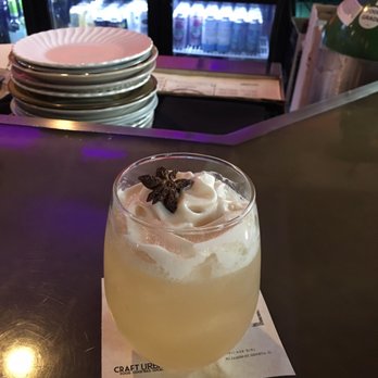 Craft Urban - Pear Pressure (tequila, lime, pear, thyme, harvest foam) - New American Near Me - Geneva, Illinois