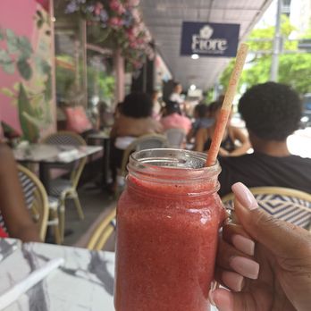 Fiore Caffe - Strawberry drink again - Coffee & Tea Near Me - Miami, Florida