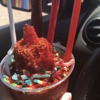 Los Che Snack - chamoyada especial - Shaved Ice Near Me - McAllen, Texas
