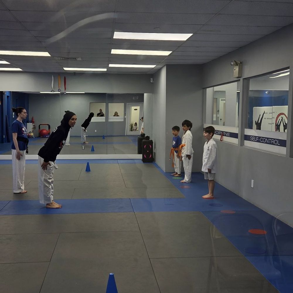 A+ Martial Arts - Students are learning respect with Sensei Areeg teacher guidance. - Karate Near Me - Great Neck, New York A+ Martial Arts - Students are learning respect with Sensei Areeg teacher guidance. - Karate Near Me - Great Neck, New York