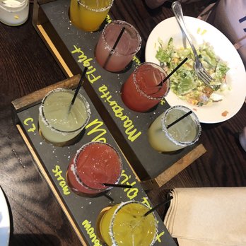 Circle 7 Ranch - Margarita flight. - Burgers Near Me - St. Louis, Missouri