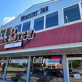 The Brew Cafe - the outside of the building - Coffee & Tea Near Me - Lansing, Michigan