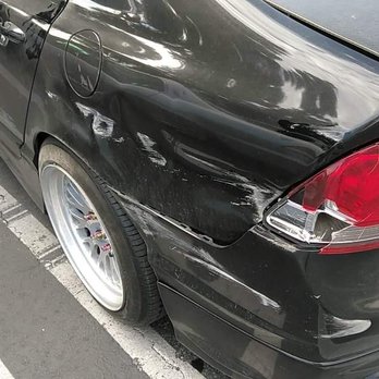 Dent and Scratch Pro - UTC - Before - Body Shops Near Me - San Diego, California Dent and Scratch Pro - UTC - Before - Body Shops Near Me - San Diego, California