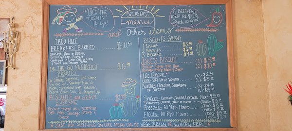 Menu photo 4 Taco Hut Hotchkiss, CO Menu photo 4 Taco Hut Hotchkiss, CO