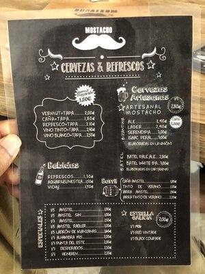Menu photo 4 Mostacho Cartagena, MU