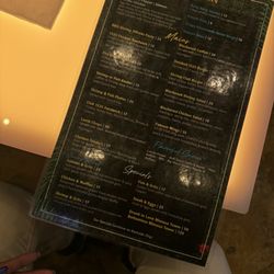 Fifteen25 Lounge - Menu. There's a plethora to choose from!