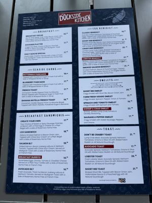 Menu photo 1 Dockside Kitchen Ocean City, NJ Menu photo 1 Dockside Kitchen Ocean City, NJ