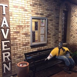 Family Tavern - A little scarecrow buddy all ready for Halloween!