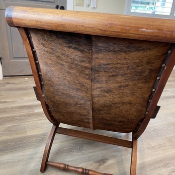 Hernandez Upholstery - Chair back- pieced and perfect! - Furniture Reupholstery Near Me - Chino, California