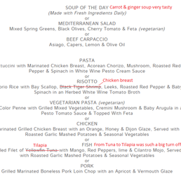 Summerlicious 2016 Lunch menu Summerlicious 2016 Lunch menu
