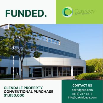 Oakridge Capital Advisors - FUNDEDA look inside a property we recently funded
Call us at (818) 217-1217 or visit our website for more detailsℹ - Mortgage Brokers Near Me - Glendale, California Oakridge Capital Advisors - FUNDEDA look inside a property we recently funded
Call us at (818) 217-1217 or visit our website for more detailsℹ - Mortgage Brokers Near Me - Glendale, California