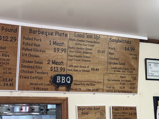Menu photo 2 Piggy's Place Bar-B-Que Tullahoma, TN