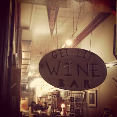 The Bookstore and Get Lit Wine Bar by null