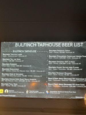 Menu photo 5 Bulfinch Taphouse And Bistro Camillus, NY Menu photo 5 Bulfinch Taphouse And Bistro Camillus, NY