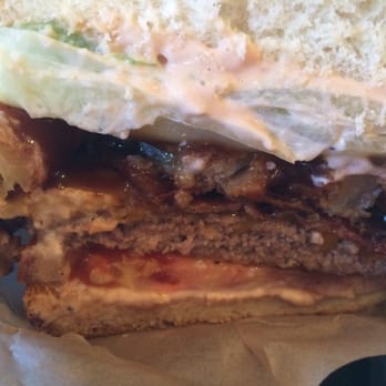 Local Heroes - Western bbq bacon cheeseburger. - Burgers Near Me - Auburn, California Local Heroes - Western bbq bacon cheeseburger. - Burgers Near Me - Auburn, California