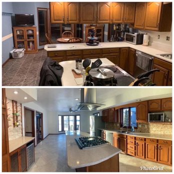 The Grizzly Carpenter - Before and after kitchen remodel - General Contractors Near Me The Grizzly Carpenter - Before and after kitchen remodel - General Contractors Near Me