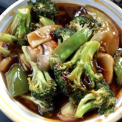 China Garden - Broccoli Garlic Sauce was solid too