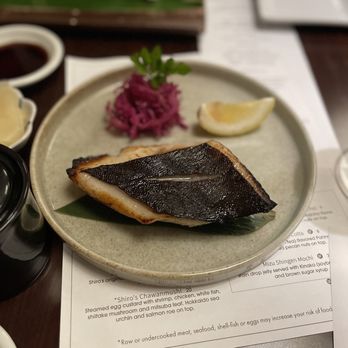 Shiro's - Black cod kasuzuke appetizer - Sushi Bars Near Me - Seattle, Washington