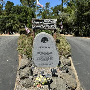 Cambria Cemetery District - This is at the entry of the cemetery to bring awareness to people that are visiting. - Funeral Services & Cemeteries Near Me - Cambria, California Cambria Cemetery District - This is at the entry of the cemetery to bring awareness to people that are visiting. - Funeral Services & Cemeteries Near Me - Cambria, California