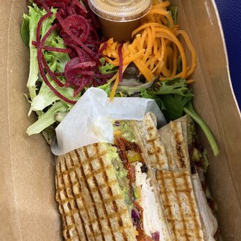 Porta Via - Chicken avocado wrap with salad - Sandwiches Near Me - Markham, Ontario
