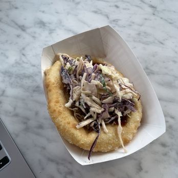 Off the Rez - BBQ Pulled Pork Indian Taco - Food Trucks Near Me - Seattle, Washington Off the Rez - BBQ Pulled Pork Indian Taco - Food Trucks Near Me - Seattle, Washington