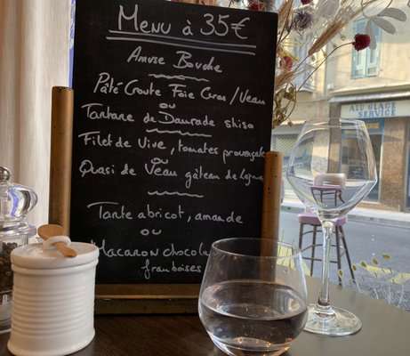 Menu photo 2 Restaurant Origines Nice, 06