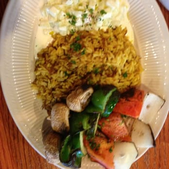Marrakesh - Veggie Kabob plate... - Turkish Near Me - Jacksonville, North Carolina Marrakesh - Veggie Kabob plate... - Turkish Near Me - Jacksonville, North Carolina