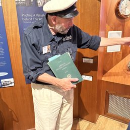 Bill our amazing docent Bill our amazing docent