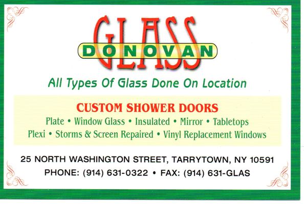 Donovan Glass by null