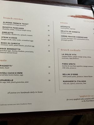 Menu photo 6 Scarpetta New York, NY