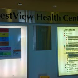 Westview Health Centre - Main entrance: day surgery, ER and lab to the left (follow the colour coded signs)