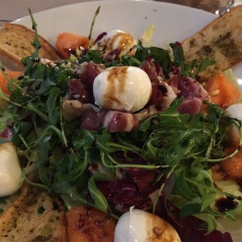 Rossopomodoro - Prosciutto and melon salad is excellent - Napoletana Near Me - Venezia, VE Rossopomodoro - Prosciutto and melon salad is excellent - Napoletana Near Me - Venezia, VE