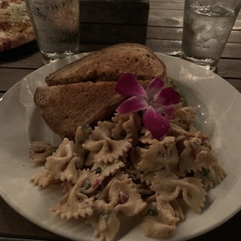 Bayside Gourmet - Grouper ruben with pasta salad - Italian Near Me - Islamorada, Florida