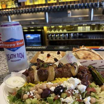 Balboa's Grill House - A very good kebab with Pita and hummus and salad got death row grape Happy Dad next door - Mediterranean Near Me - San Diego, California Balboa's Grill House - A very good kebab with Pita and hummus and salad got death row grape Happy Dad next door - Mediterranean Near Me - San Diego, California