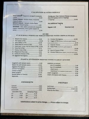 Menu photo 5 Bertolo's Pizza Simpsonville, SC