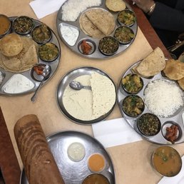 Guju Thali (way too sweet) Guju Thali (way too sweet)