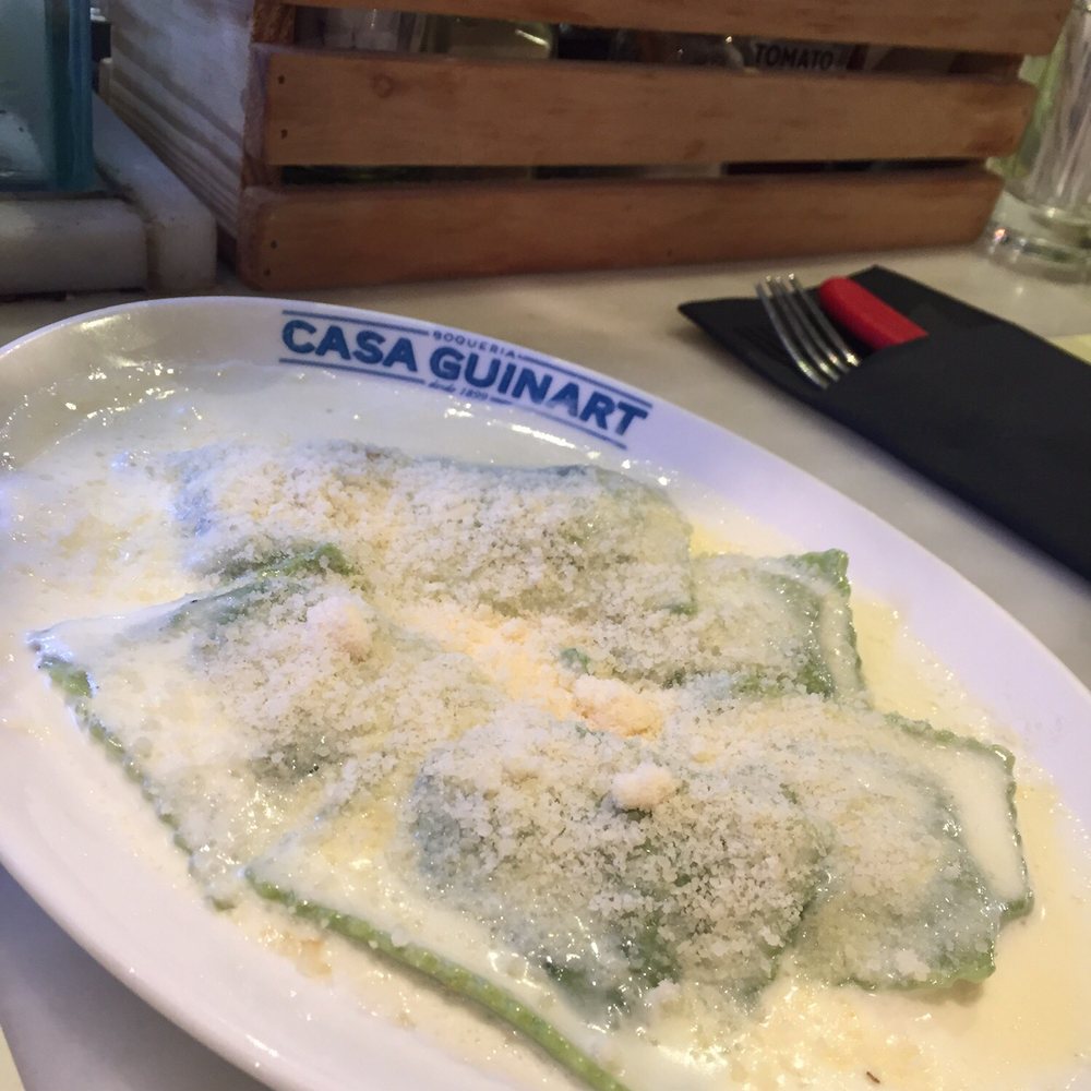 Casa Guinart - Ravioli - Tapas Bars Near Me - Barcelona, B Casa Guinart - Ravioli - Tapas Bars Near Me - Barcelona, B