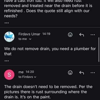 Supreme Bath Refinishing - Conversation with manager - Refinishing Services Near Me Supreme Bath Refinishing - Conversation with manager - Refinishing Services Near Me