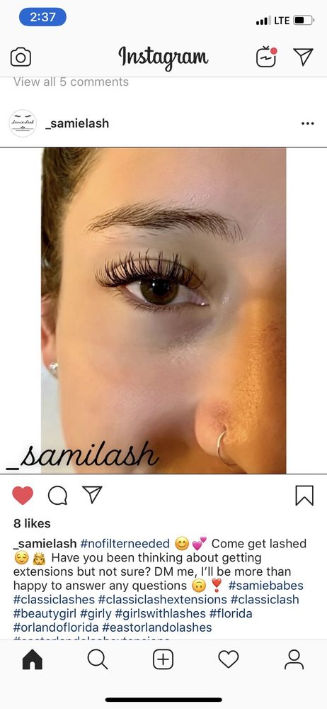 Samie Lash Logo