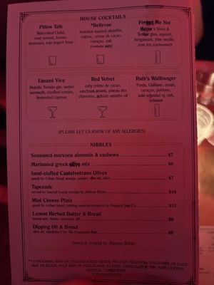 Menu photo 7 Fifty Fifty Gin Club Cincinnati, OH Menu photo 7 Fifty Fifty Gin Club Cincinnati, OH
